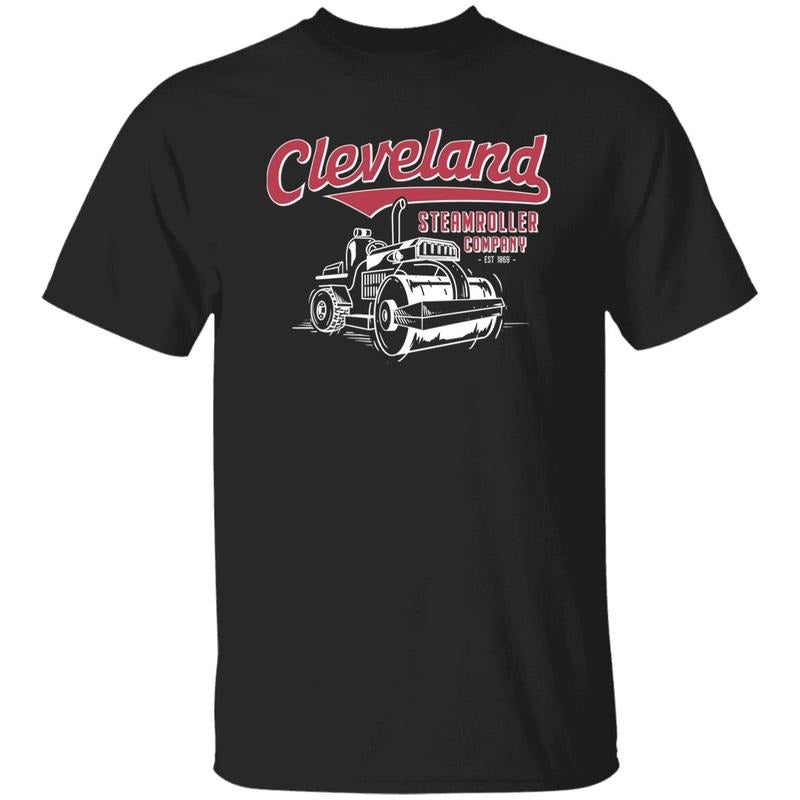 Cleveland Steamroller Company Men's T-Shirt, Funny meme shirt, Trendy summer sun tee, For gift Hoodie, Sweatshirt