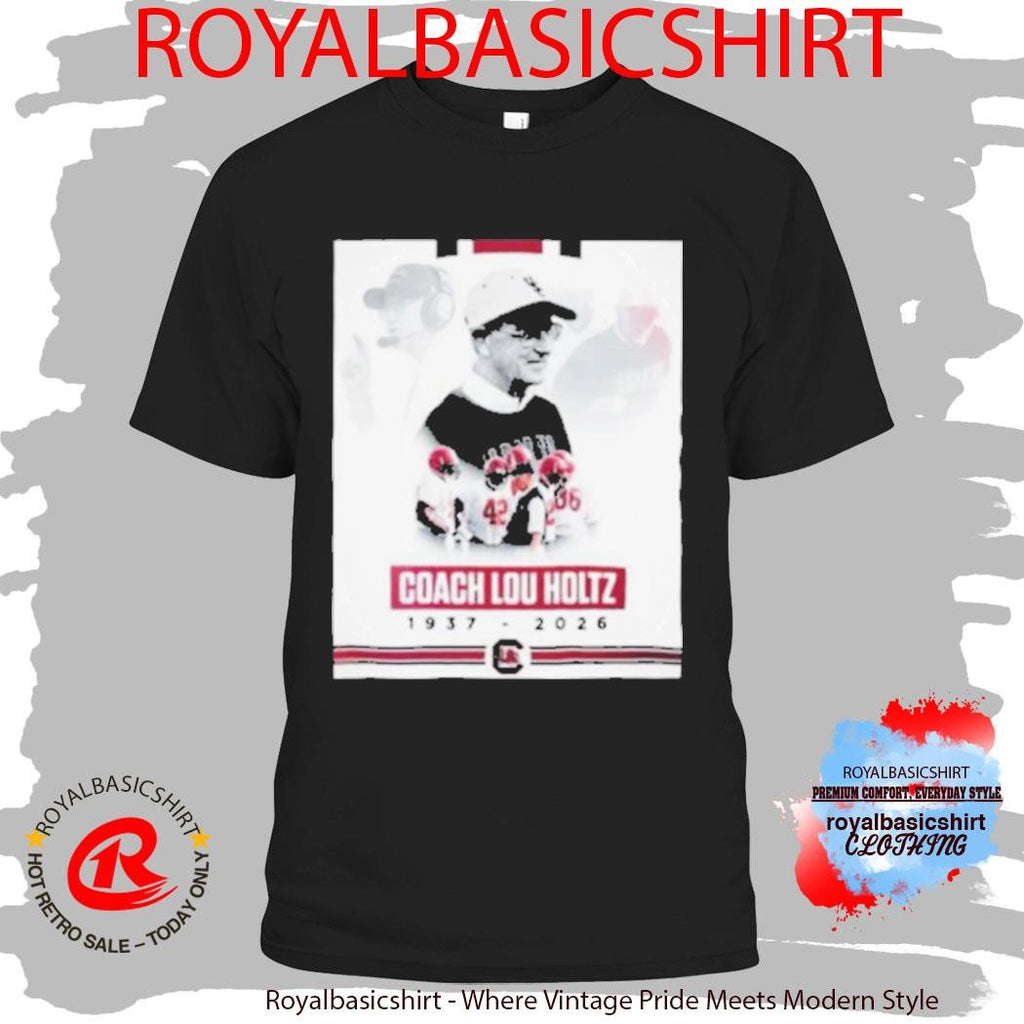 Coach Lou Holtz Tribute 1937 2026 Memorial South Carolina Shirt
