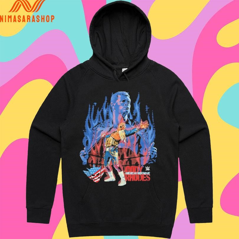 Cody Rhodes American Nightmare Flames Shirts