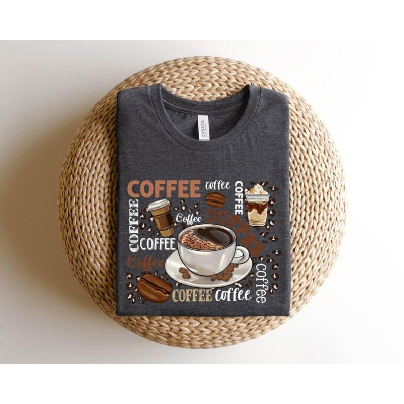 Coffee Lover Shirt, Retro Coffee Shirt, Funny Coffee Shirt, Coffee Lover Gift, Funny Gift for Coffee Lover style 02...