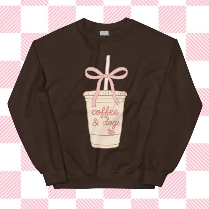 Coffee and Dogs Sweatshirt