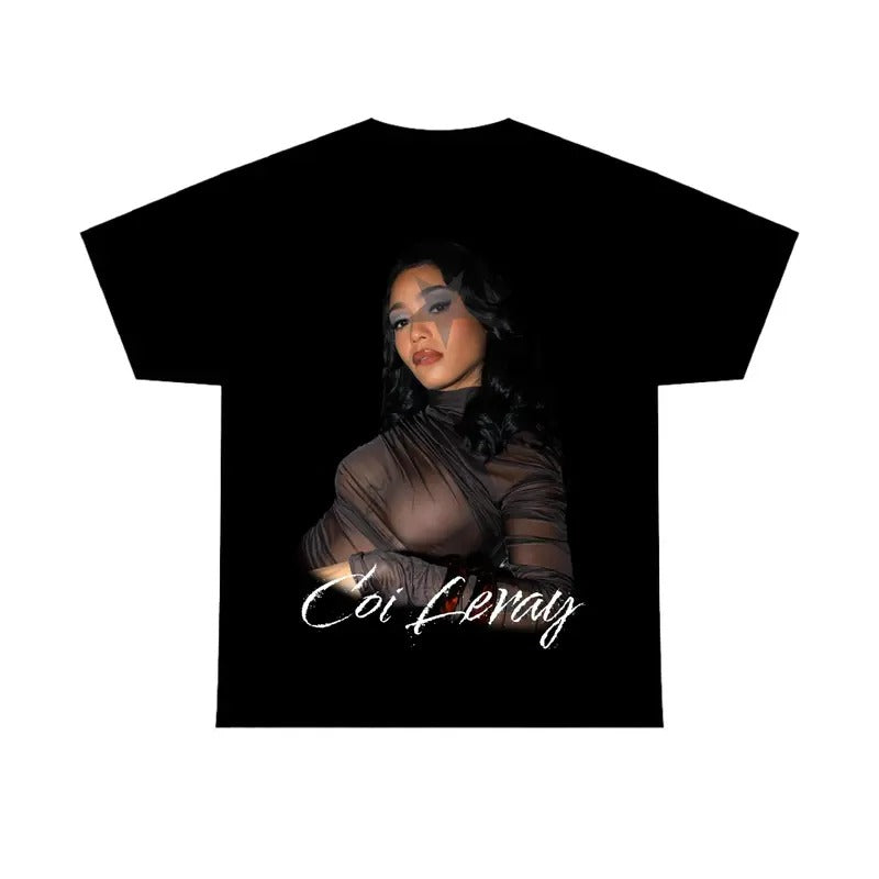 Coi Lerayyy Black Star T-shirt, Rapper T-Shirt Hoodie, Sweatshirt | PrintMintTees.com