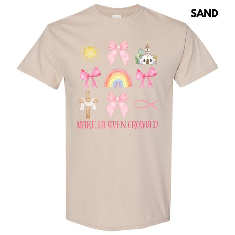 Collage Make Heaven Crowded Gildan Short Sleeve T-Shirt 'NLB' Hoodie, Sweatshirt | PrintMintTees.com