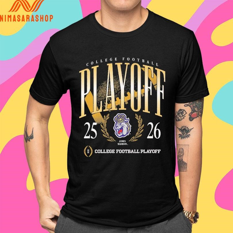 College Football Playoff 2025-2026 James Madison College Football Playoff Shirts