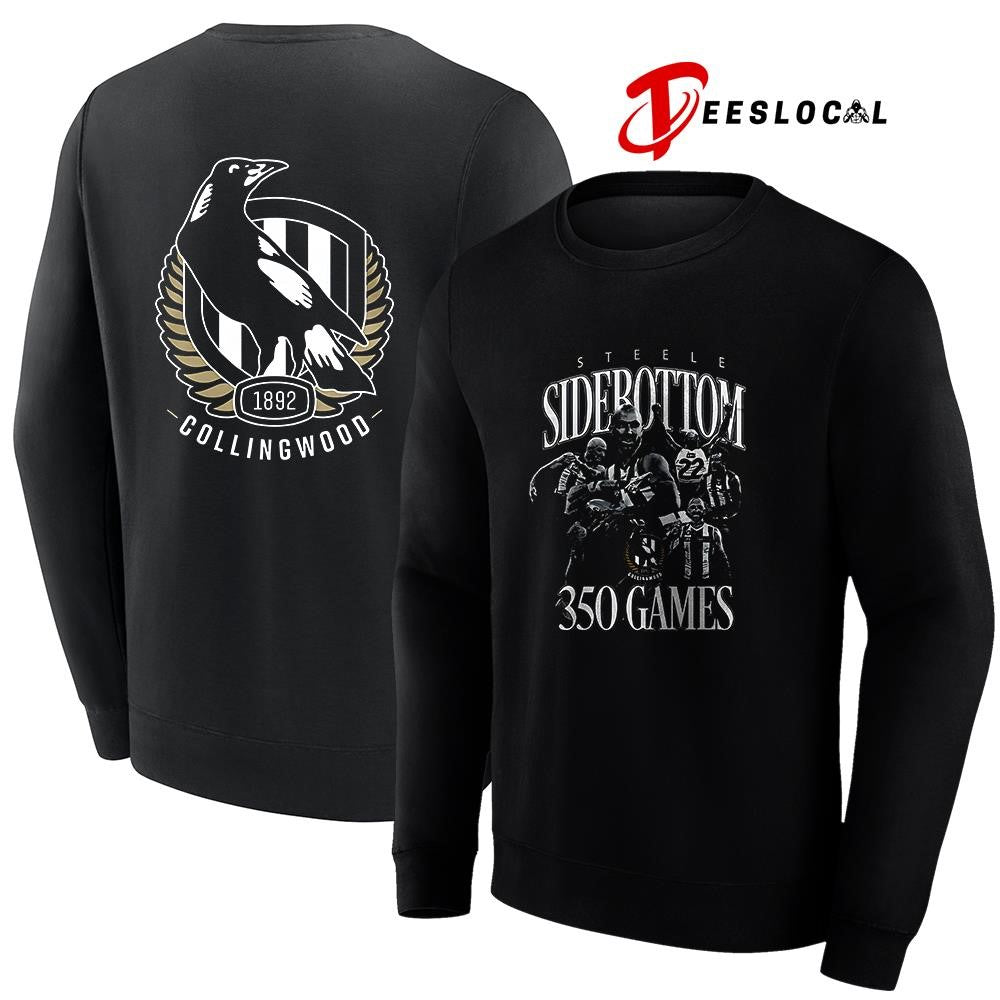 Collingwood Steele sidebottom 350 games shirt
