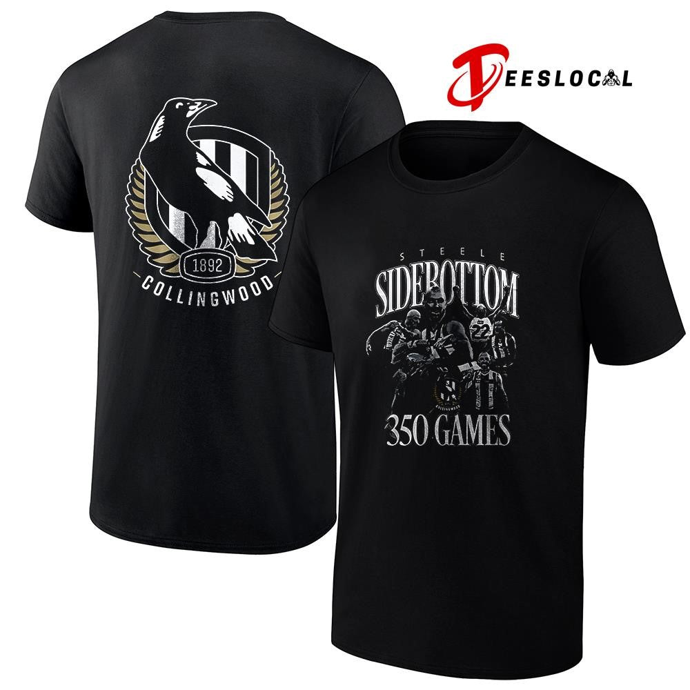 Collingwood Steele sidebottom 350 games shirt