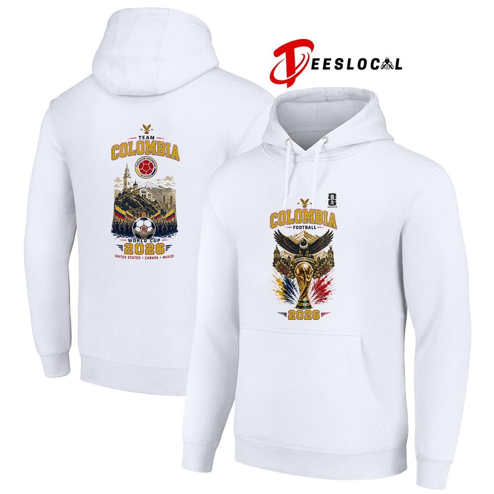 Colombia World Cup trophy graphic shirt
