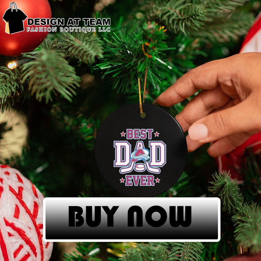 Colorado Avalanche Hockey NHL Best Dad Ever 2026 shirt