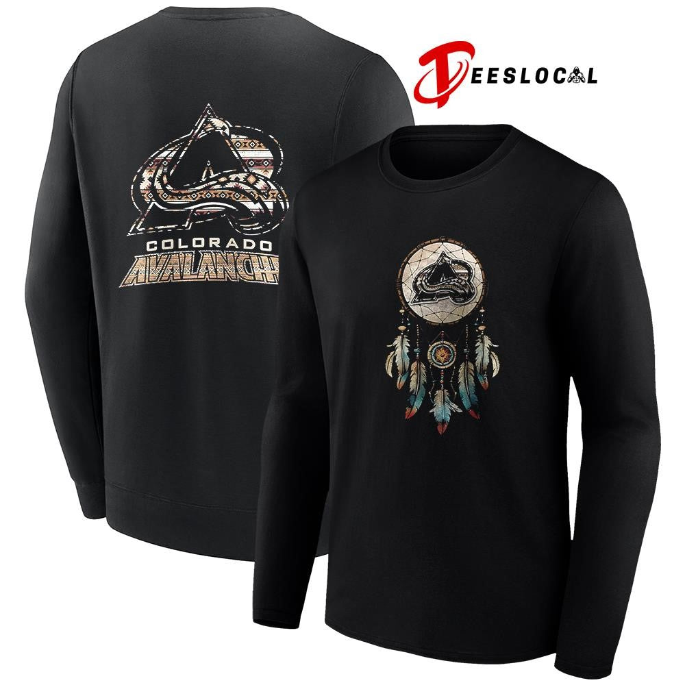 Colorado Avalanche Native American heritage night shirt