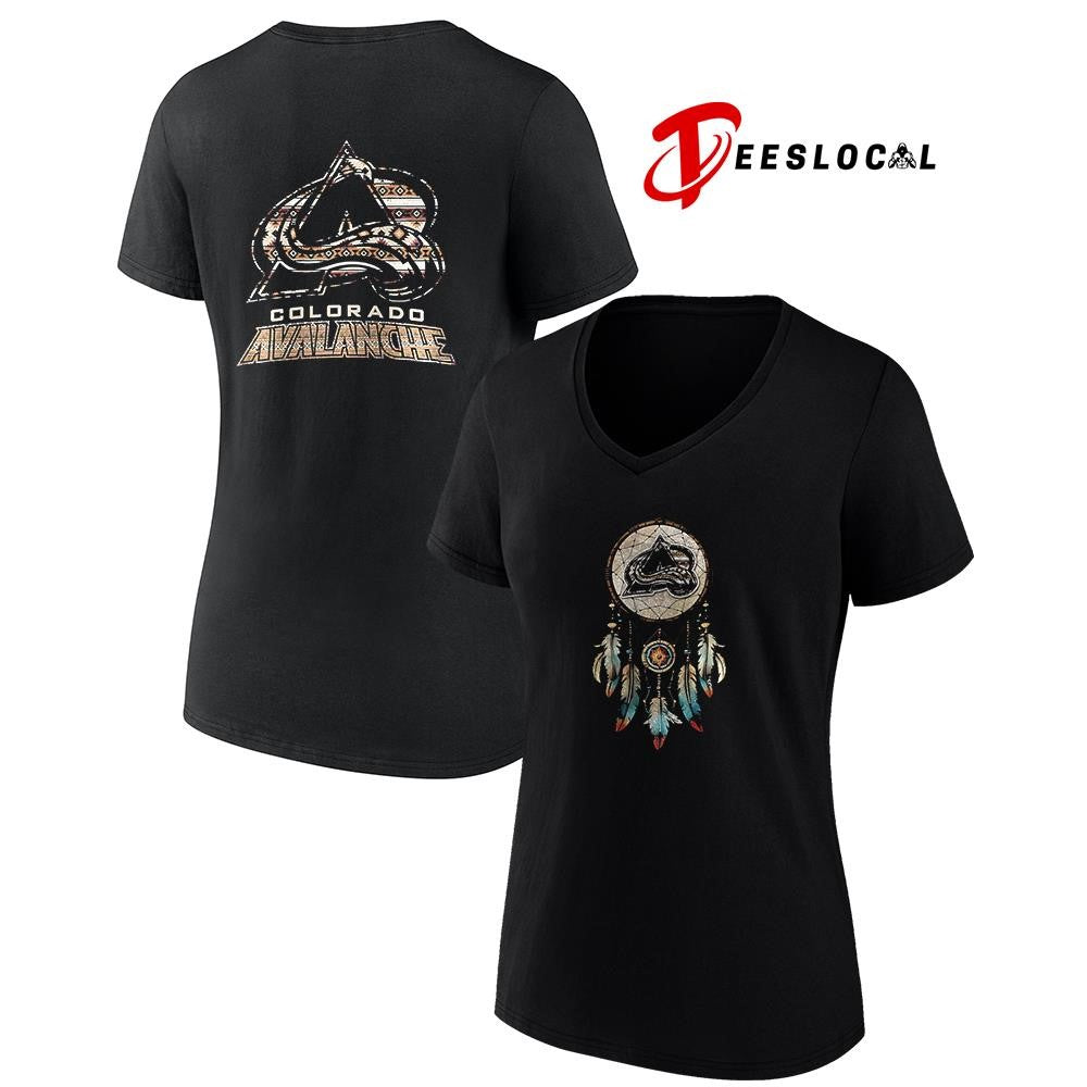 Colorado Avalanche Native American heritage night shirt