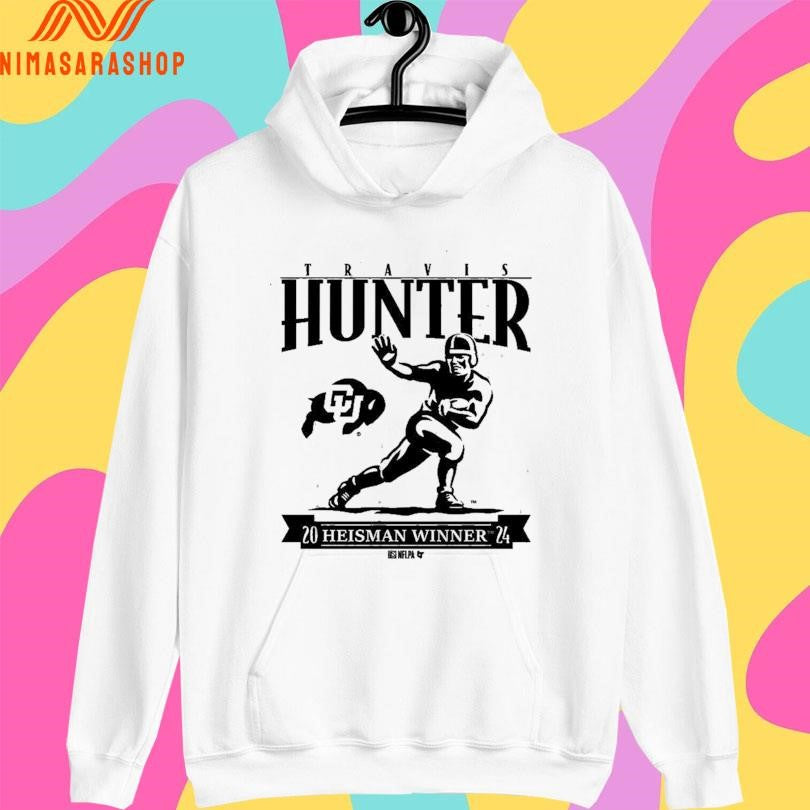 Colorado Buffaloes Football Travis Hunter Heisman Winner Trophy 2024 Shirts