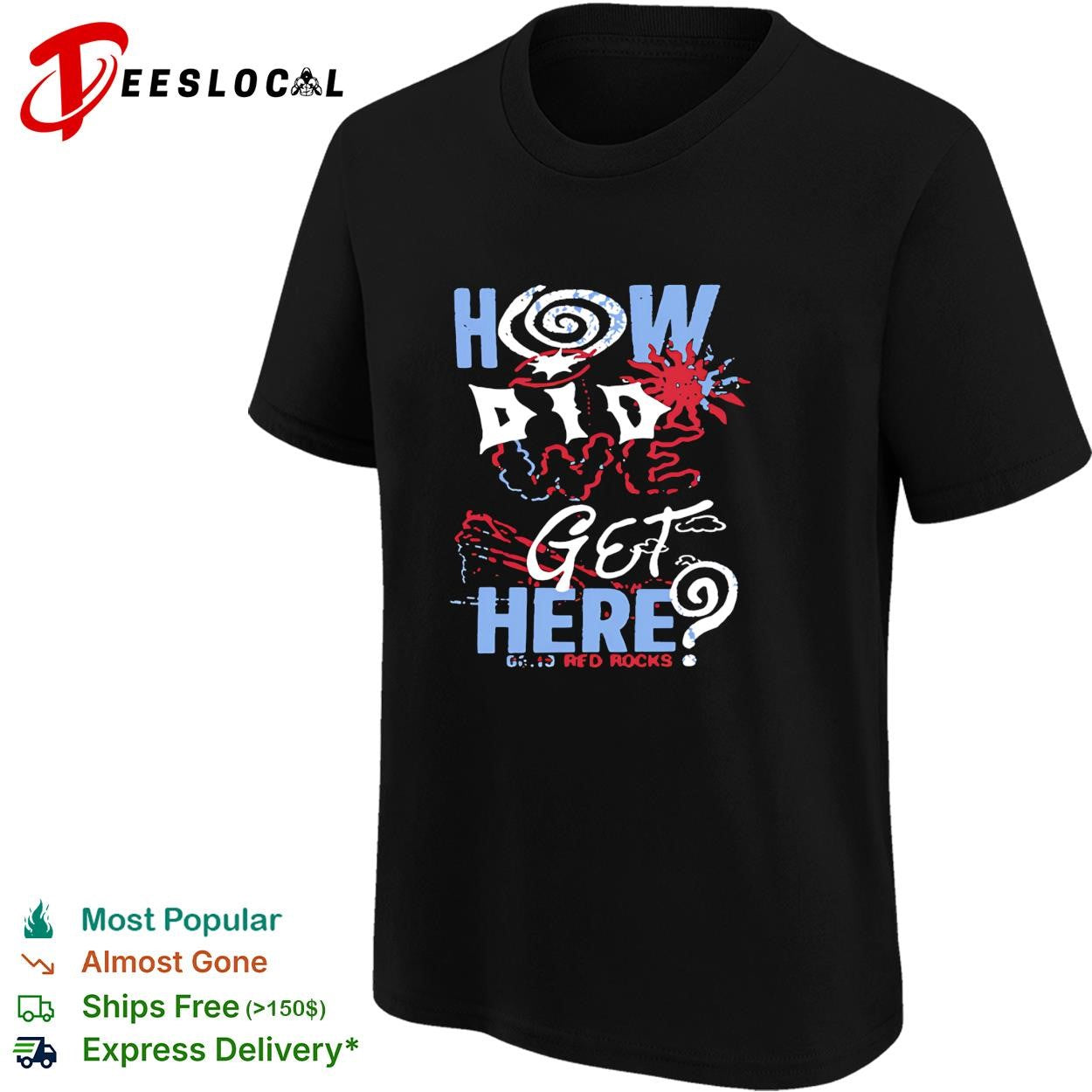 Colorado Red Rocks June 19 2026 vintage shirt