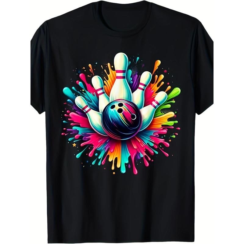 Colorful Bowling Game Day Bowling Cute Colorful Ball T-Shirt made in usa Hoodie Sweatshirt | PrintMintTees.com