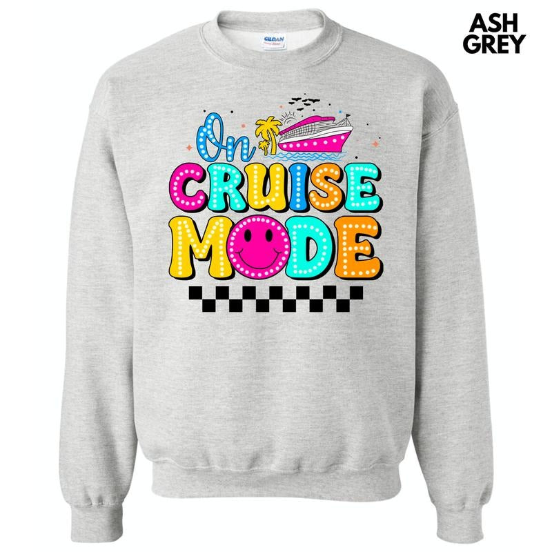 Colorful Cruise Mode Sweatshirt 'NLB' T-Shirts, Hoodie | PrintMintTees.com