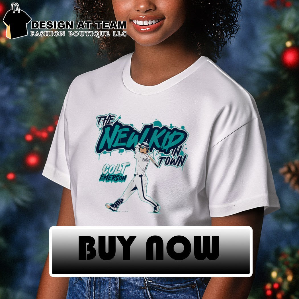 Colt Emerson Seattle Mariners Baseball The New Kid In Town shirt