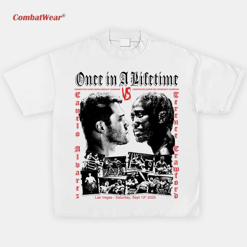 CombatWear Limited CANELO VS CRAWFORD Short Sleeve Ultra Cotton Boxing Fans & Fighters 100% Cotton Soft Breathable Feel Training Watching Fights Everyday T-Shirts, Hoodie, Sweatshirt