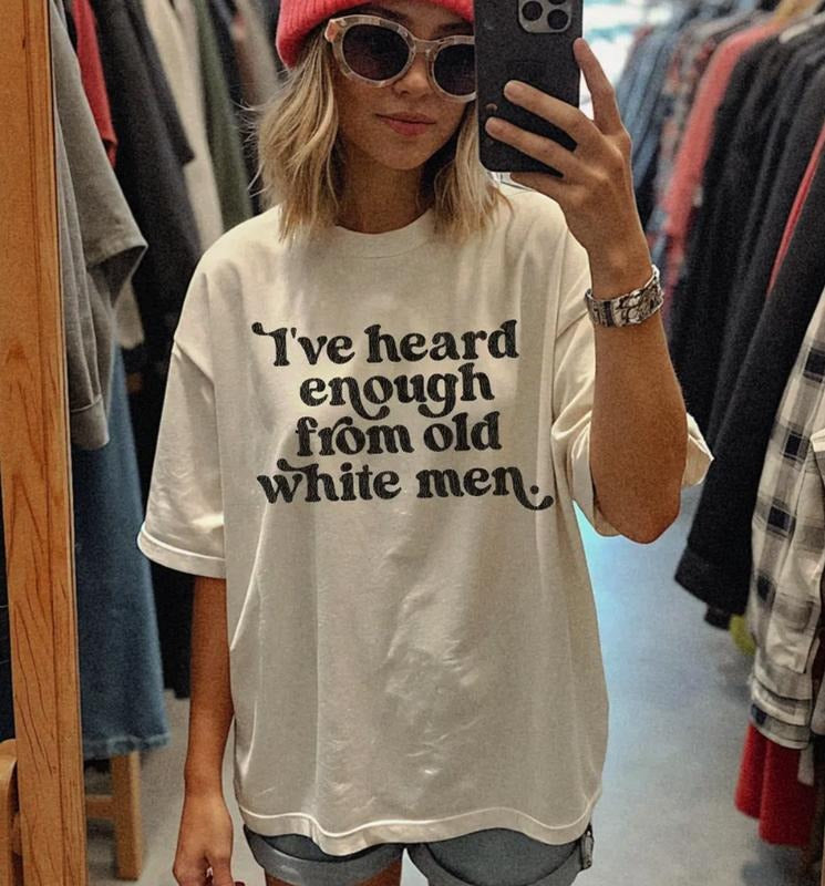 Comfort 'I've Heard Enough' Graphic Tee, Anti Trump Liberal Shirt Hoodie Sweatshirt | PrintMintTees.com