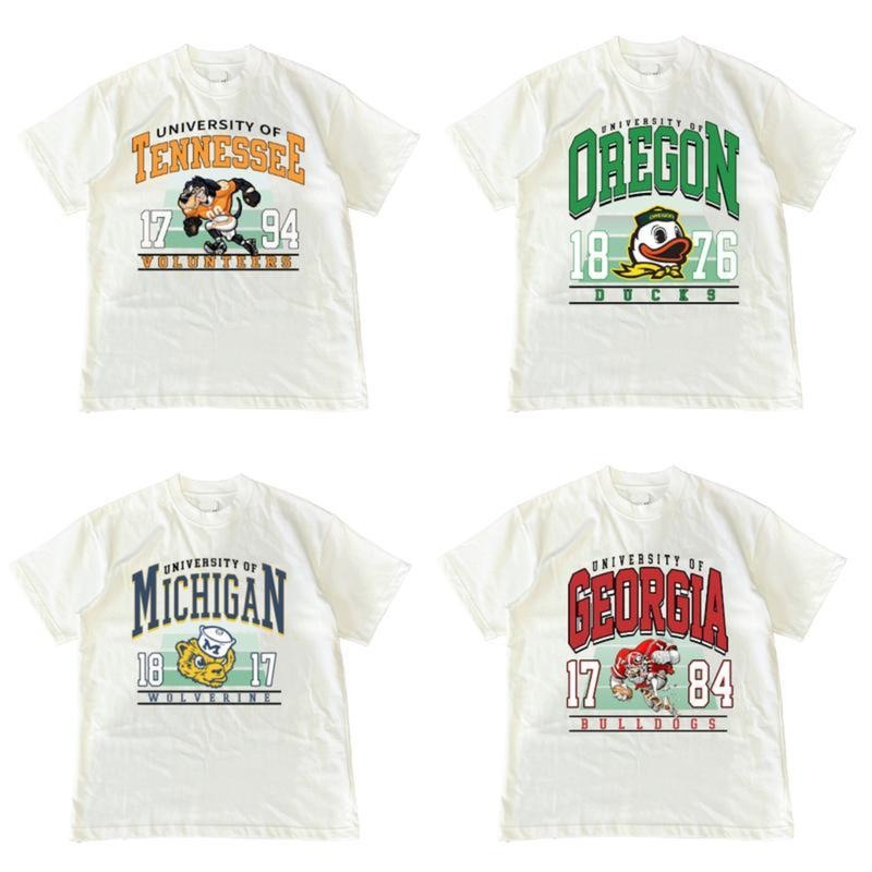 Comfort Color Vintage NCAA College 90S All Teams Sport Football Basketball Classic men graphic tees, Unisex men gifts,...