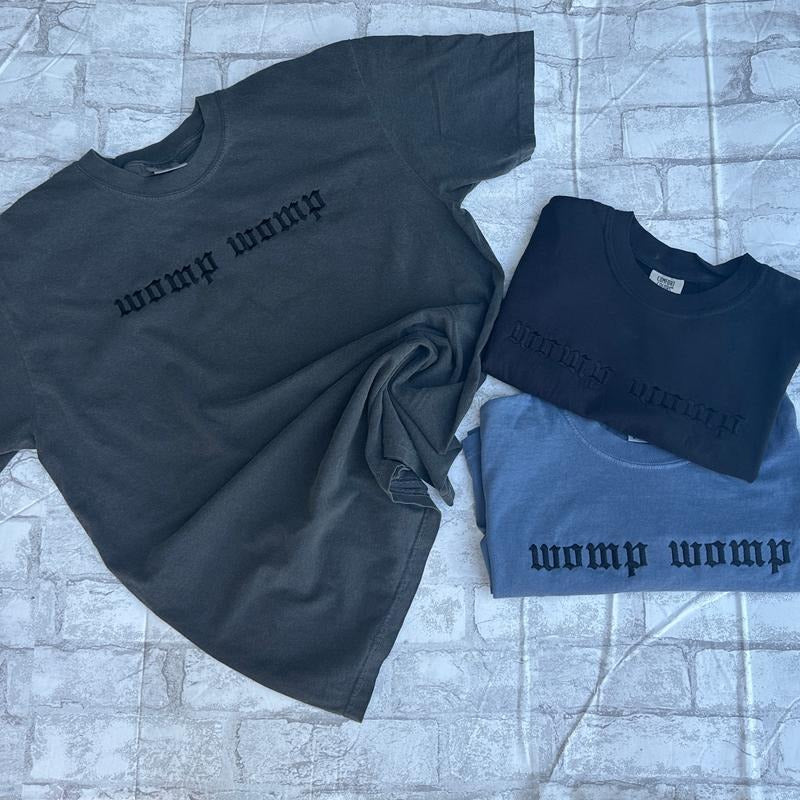 Comfort Colors -Womp Womp Embroidered T-shirt Hoodie Sweatshirt | PrintMintTees.com