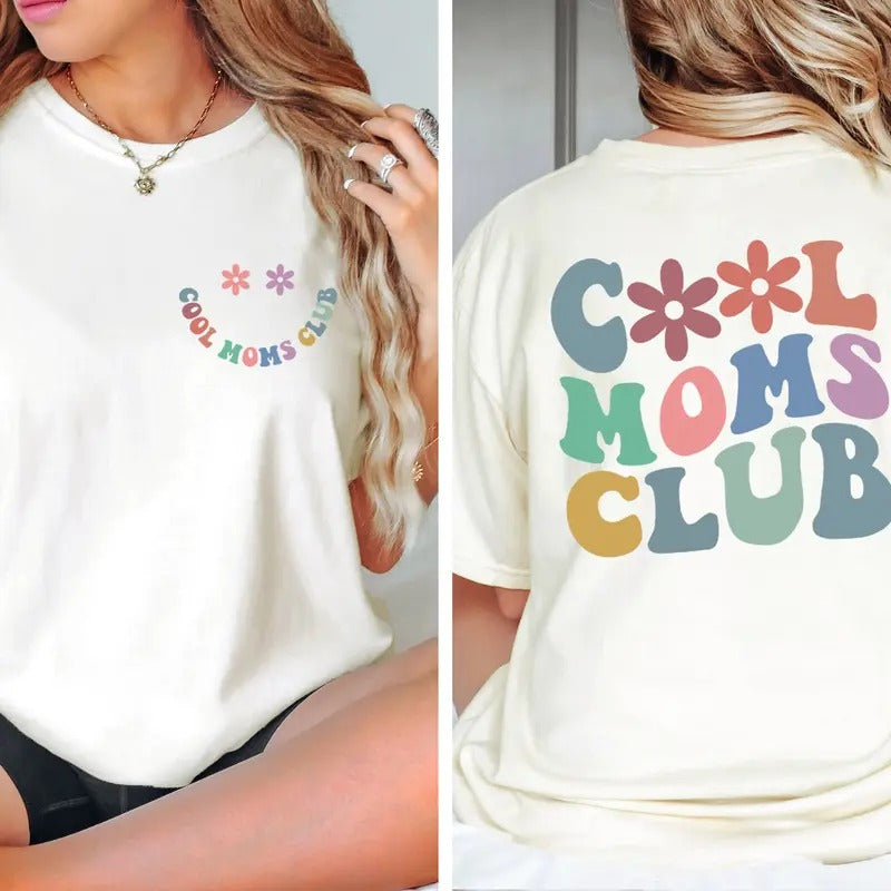 Comfort Colors Cool Moms Club Shirt Gift For Mom Funny Mom Shirt Mom Birthday Gift Cute Mom Gift Best Mom Gift For Her...