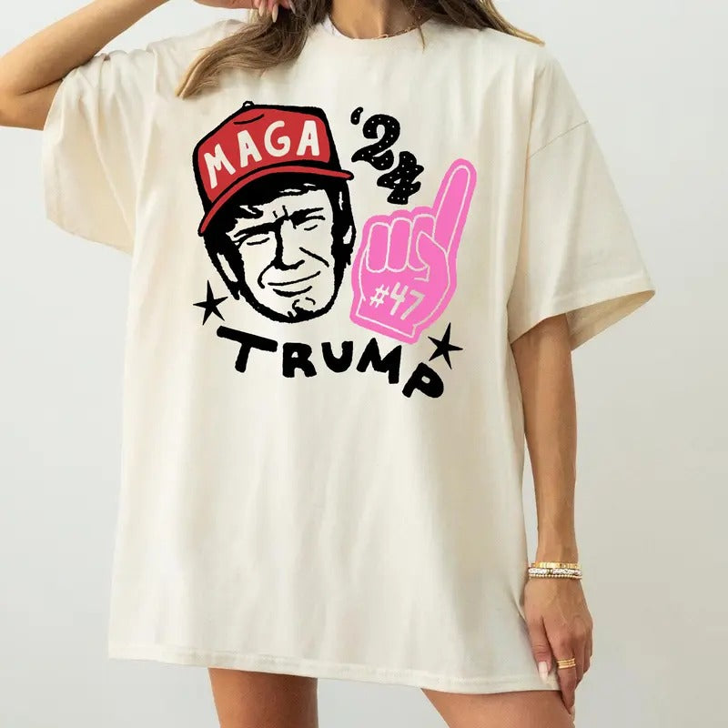 Comfort Colors Donald Trump Shirt, Vote Trump 2024 Shirt, Make America Great Again Shirt Hoodie Sweatshirt