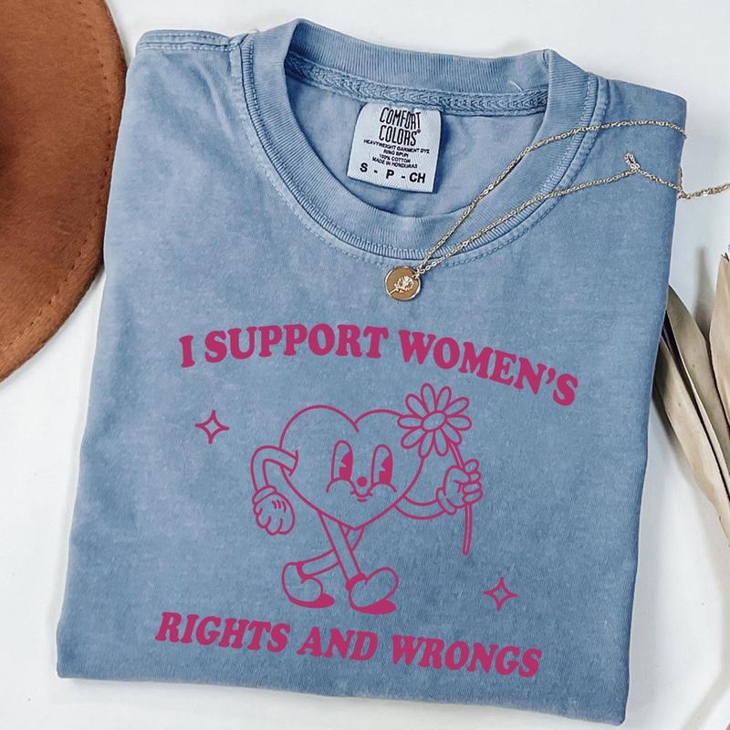 Comfort Colors Feminist Shirt, Girl Power T-Shirt, Inspirational Tee, Retro Meme Shirt, Gift For Her Hoodie Sweatshirt