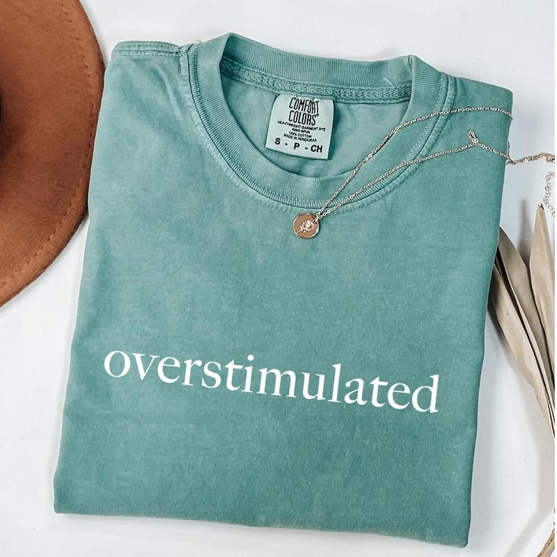 Comfort Colors Overstimulated Shirt Mom Cowboy Frog Shirt Unhinged Gen Z Shirt T-Shirts, Hoodie, Sweatshirt