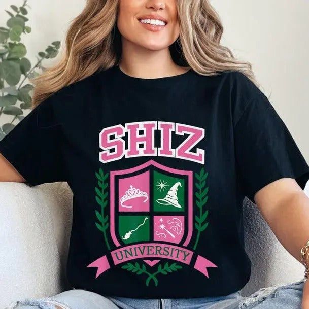 Comfort Colors Shiz University Shirt, Wicked Shirt, Wizard Shiz Uni Shirt, Musical Movie Sweatshirt, Defy Gravity...