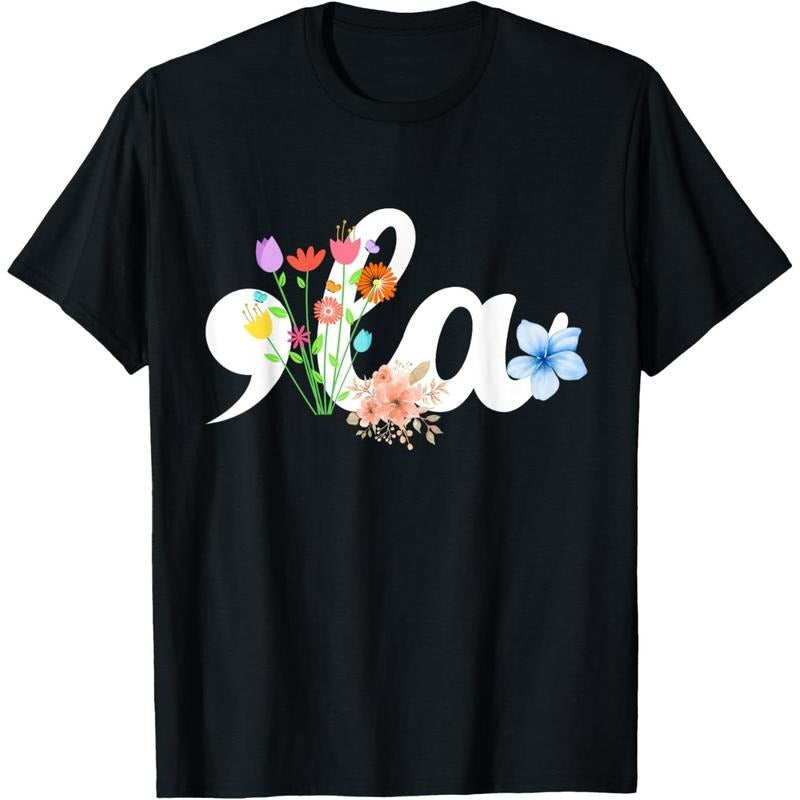 Comma la Floral Kamala Harris President 2024 Coma La Flowers T-Shirt made in usa Hoodie Sweatshirt | PrintMintTees.com