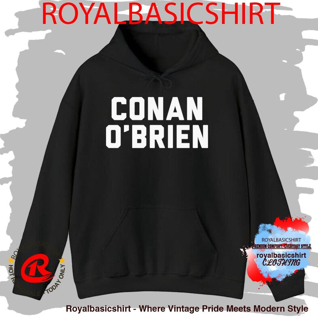 Conan O’Brien Needs A Friend Name Plate Shirt