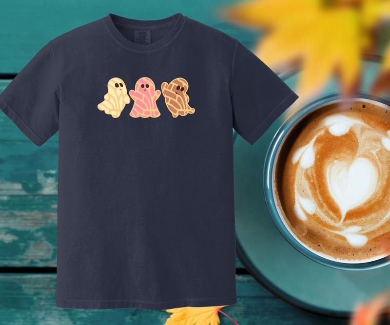Concha Ghost Halloween Tee shirt Hoodie, Sweatshirt | PrintMintTees.com