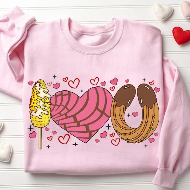 Conchas I Love You Valentine sweatshirt, Hoodie, T-Shirt | PrintMintTees.com