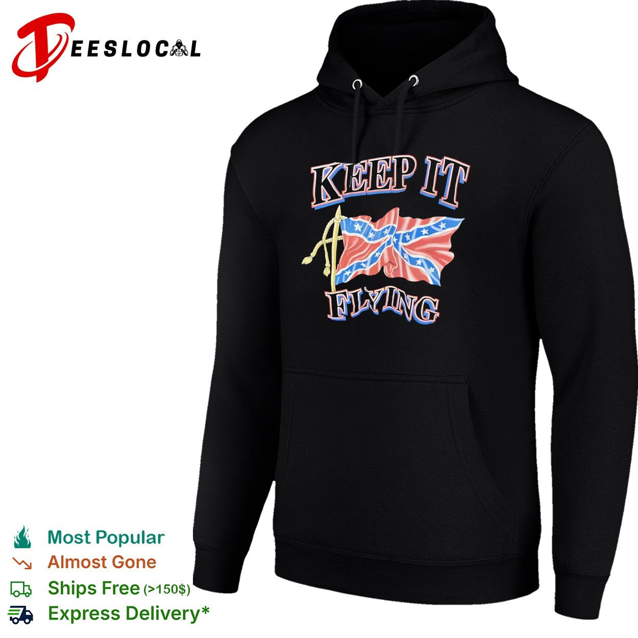 Confederate keep it flying flag shirt