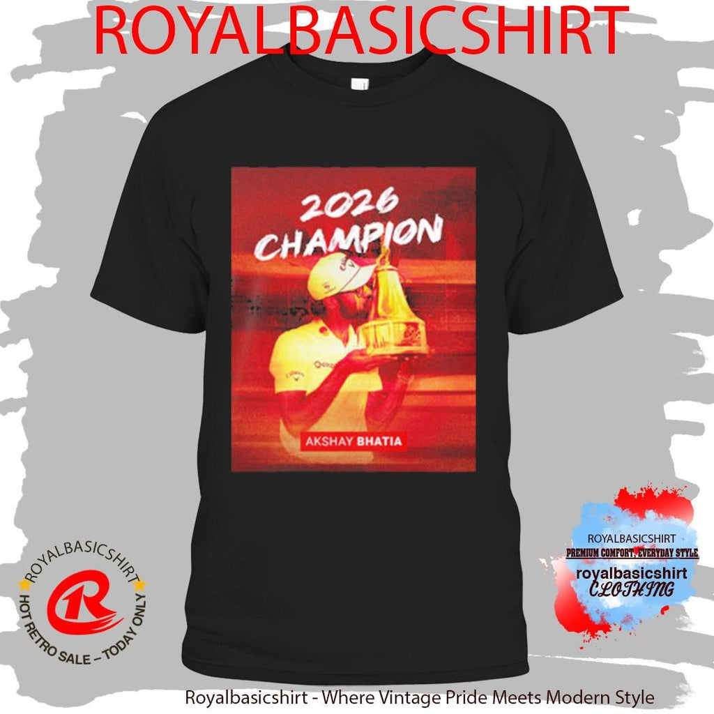 Congrats Akshay Bhatia Champions Arnold Palmer Invitational 2026 PGA Tour Shirt