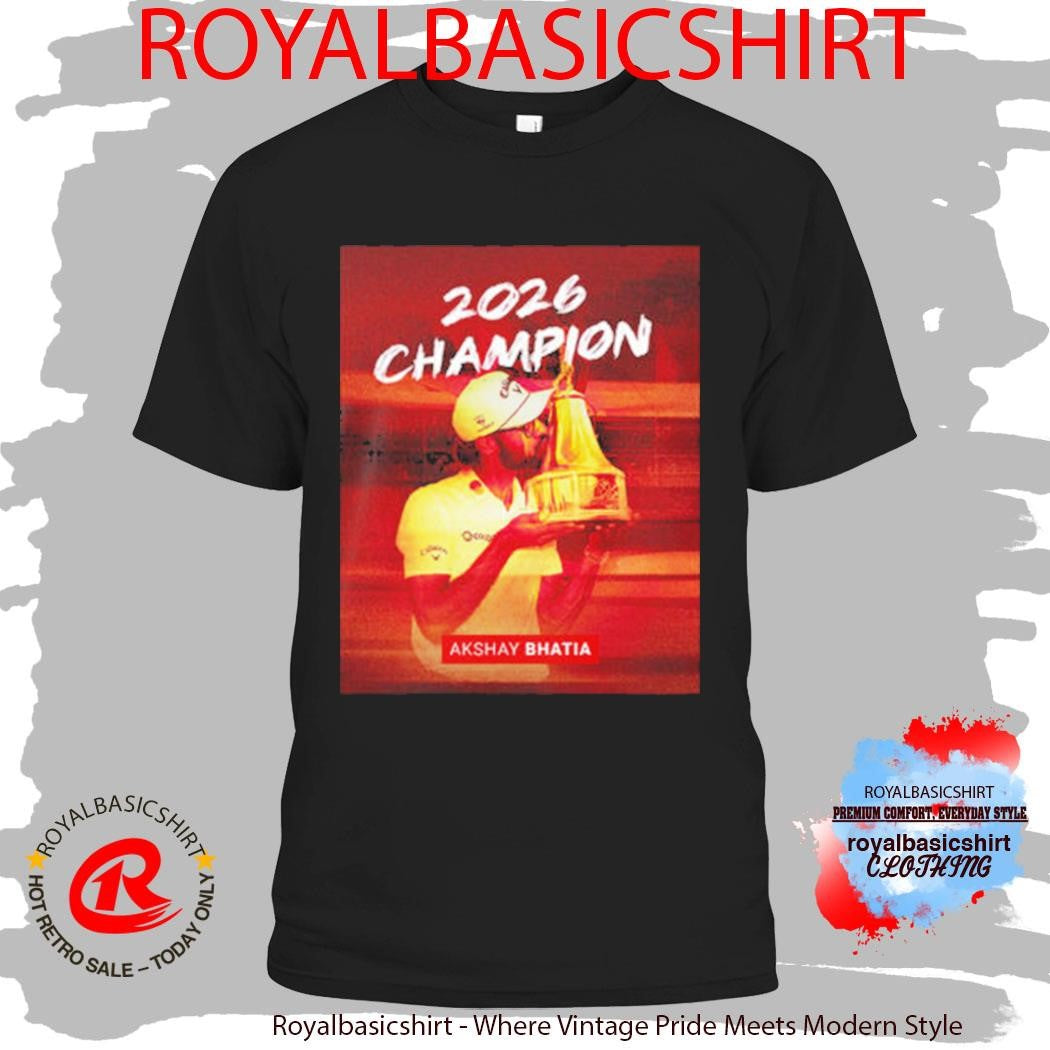 Congrats Akshay Bhatia Champions Arnold Palmer Invitational 2026 PGA Tour Shirt