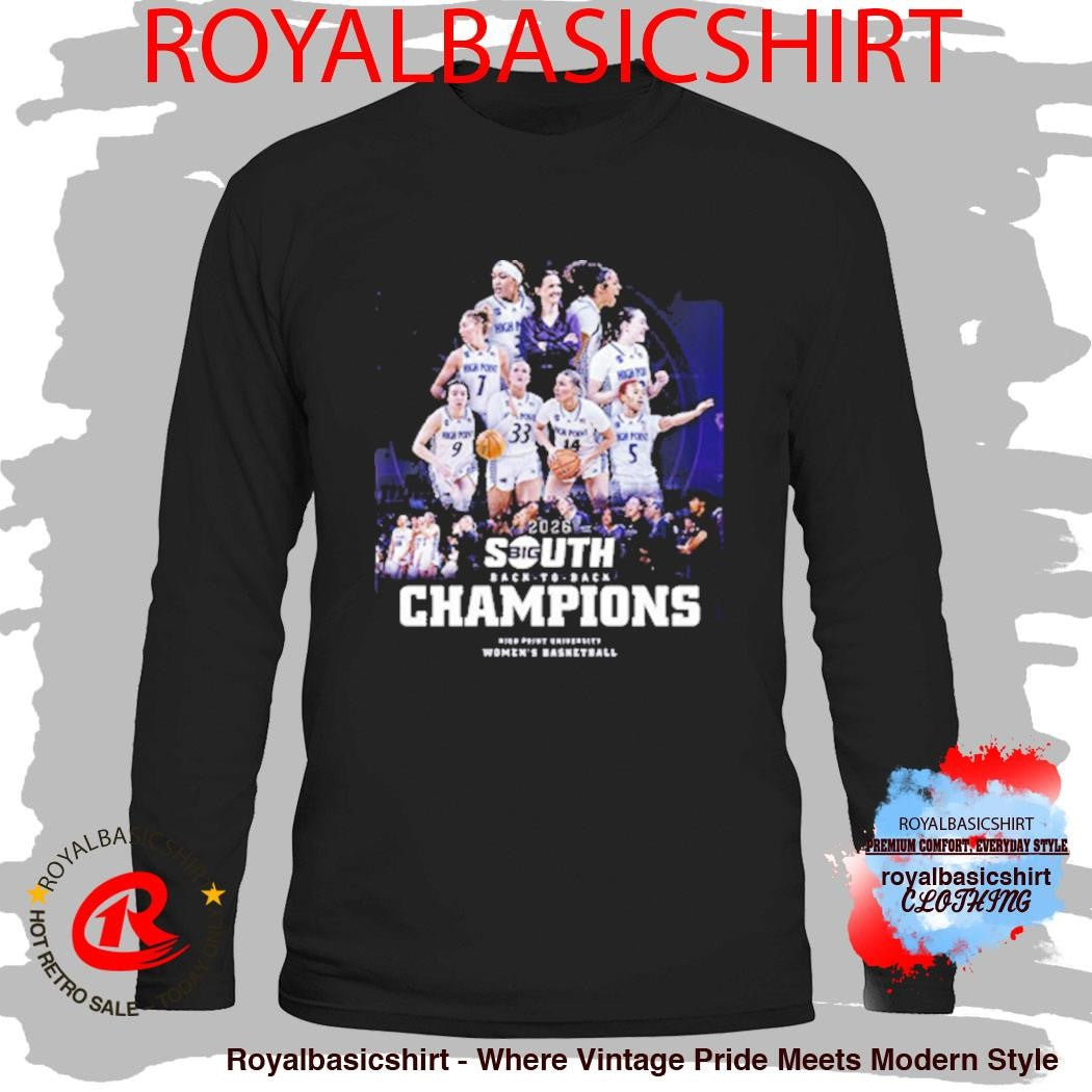 Congrats High Point Panthers Champions 2026 Big South Women’s Basketball Tournament Shirt