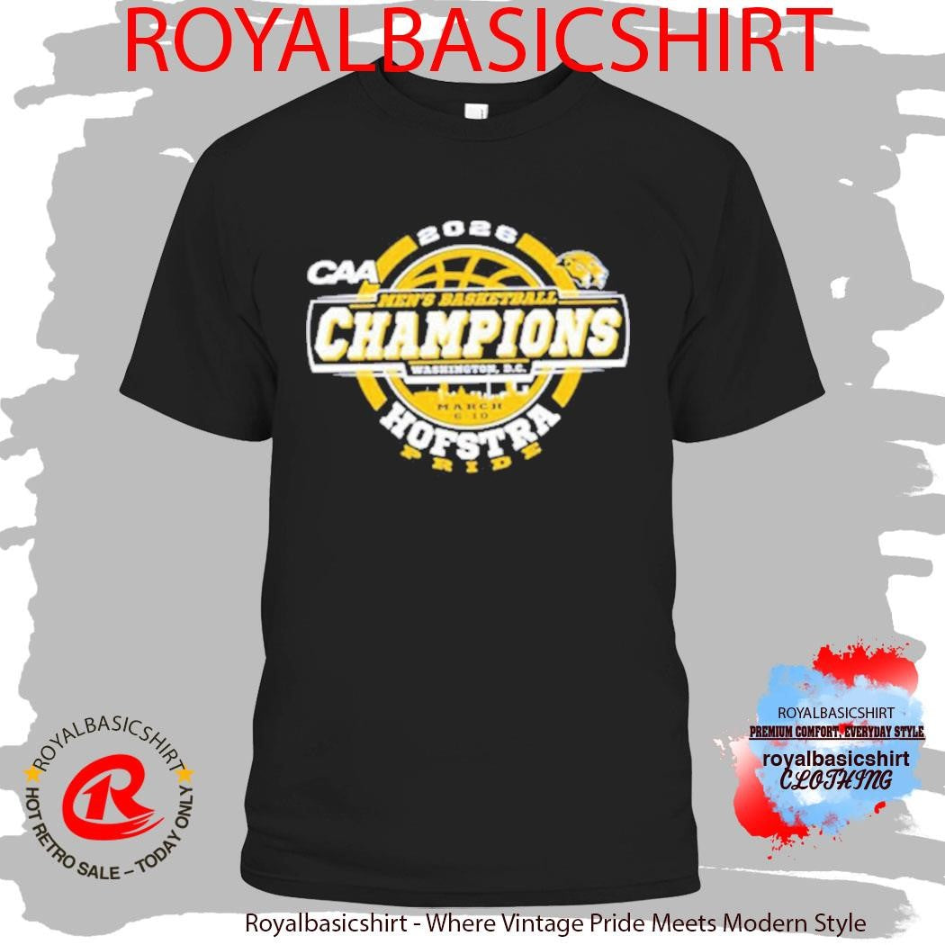 Congrats Hofstra University Pride Champions CAA Men’s Basketball Tournament 2026 Shirt