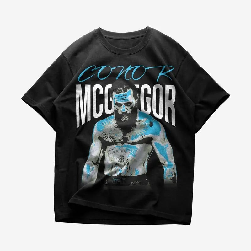 Conor Mcgregor Irish Ireland Fight UFC Boxing T-Shirt Cotton Long Sleeve Hoodie Sweatshirt | PrintMintTees.com