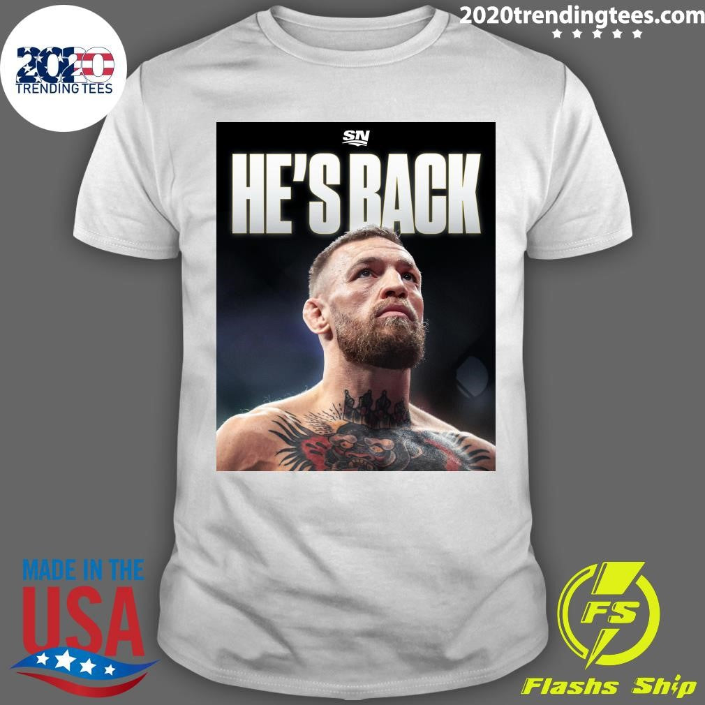Conor Mcgregor Will Make His Return To The Octagon Against Max Holloway At UFC 329 Shirt