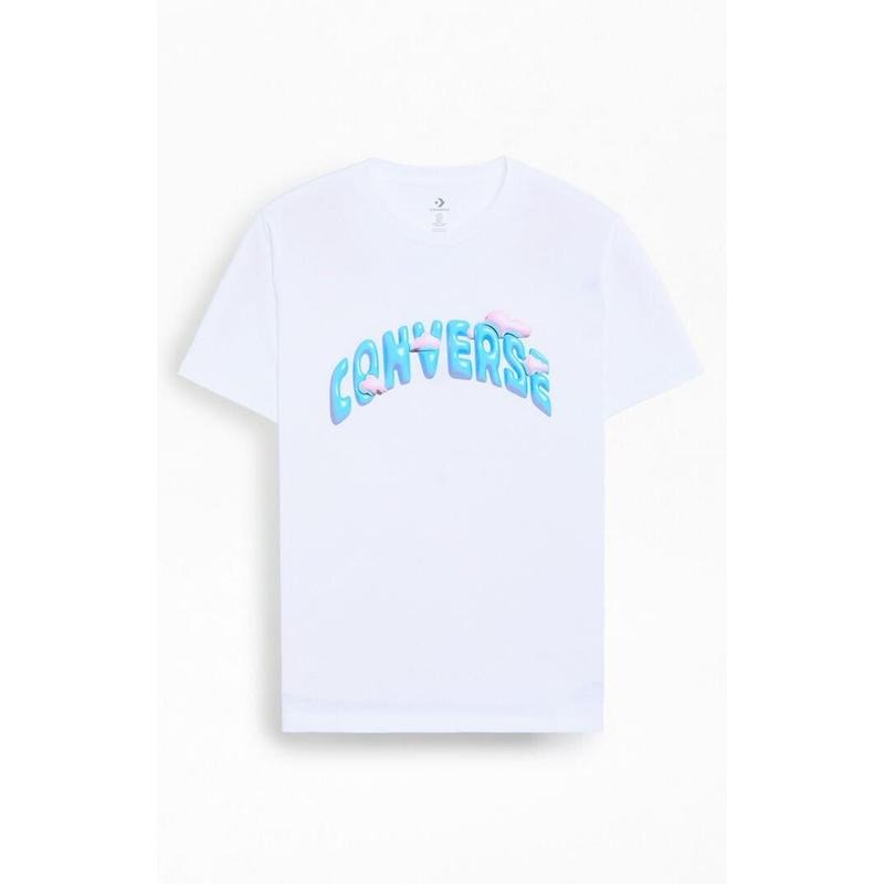 Converse Men's Clouds T-Shirt - Multicolor Hoodie Sweatshirt | PrintMintTees.com