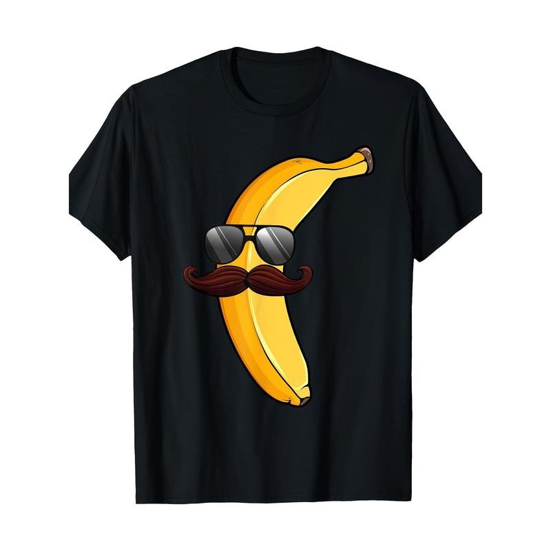 Cool Banana design for Men Tropical Fruit Banana Lover 100% cotton T-shirt Made in USA Hoodie Sweatshirt | PrintMintTees.com