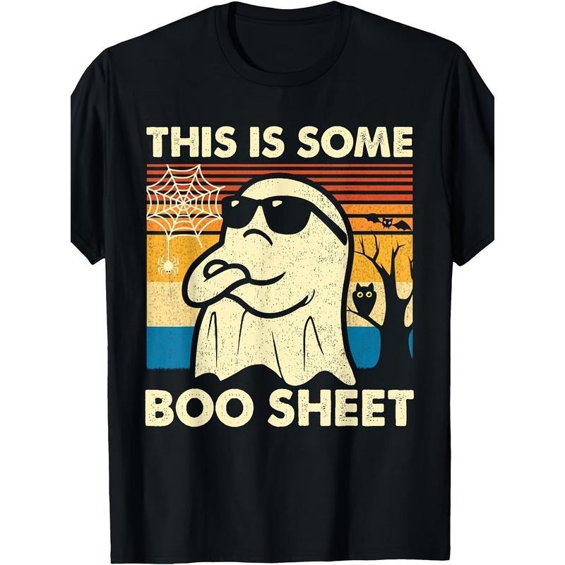 Cool Cute Ghost Retro Funny Halloween Boo Sheet This Is Some Payeah T-Shirt for Men Women made in usa Hoodie Sweatshirt