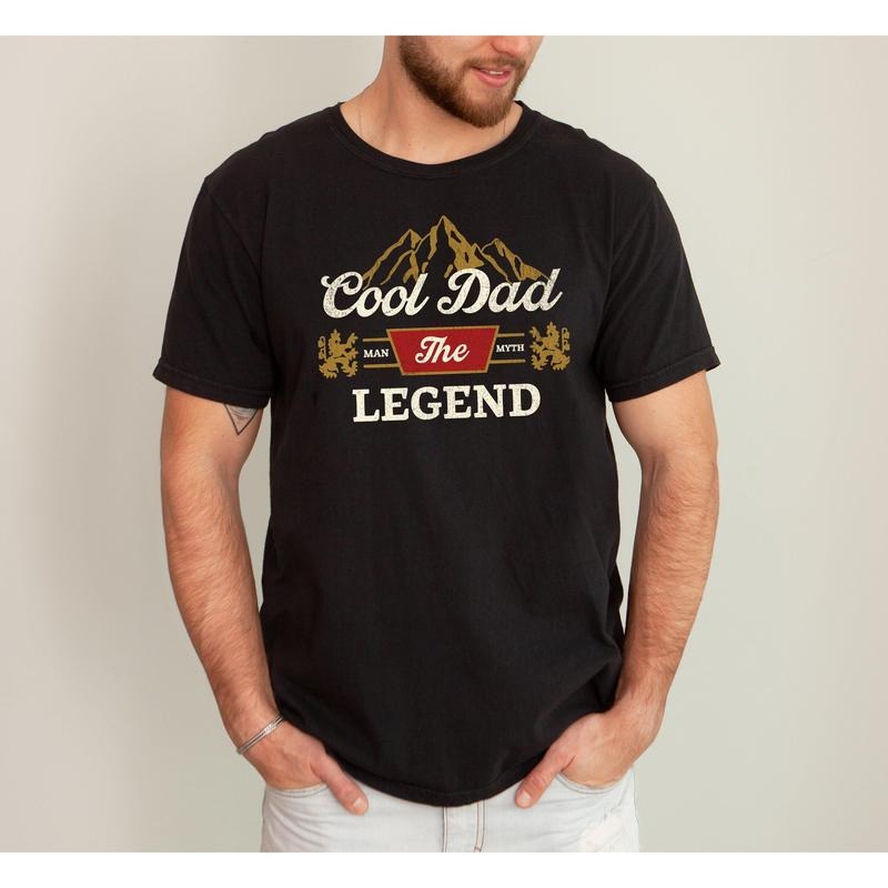 Cool Dad Man Myth Legend Beer Father Comfort Color T-Shirts, Hoodie, Sweatshirt
