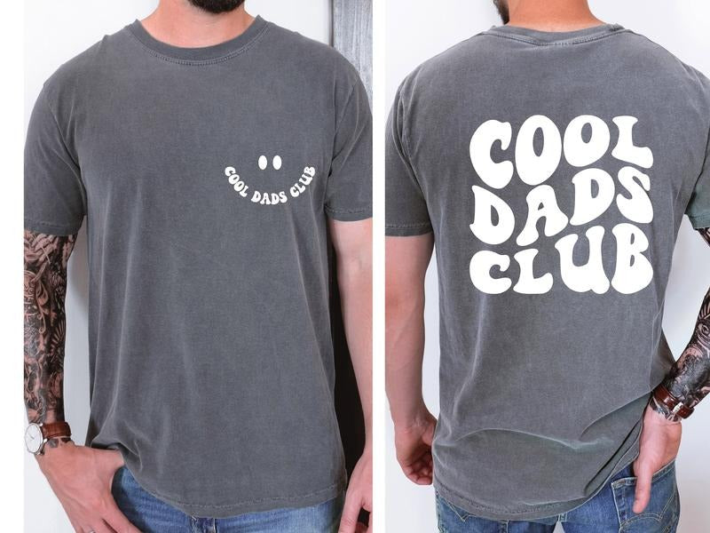 Cool Dads Club Shirt For Father's Day Gift Shirt For Him New Dad Shirt Cool Graphic Shirt TK43GN Hoodie Sweatshirt