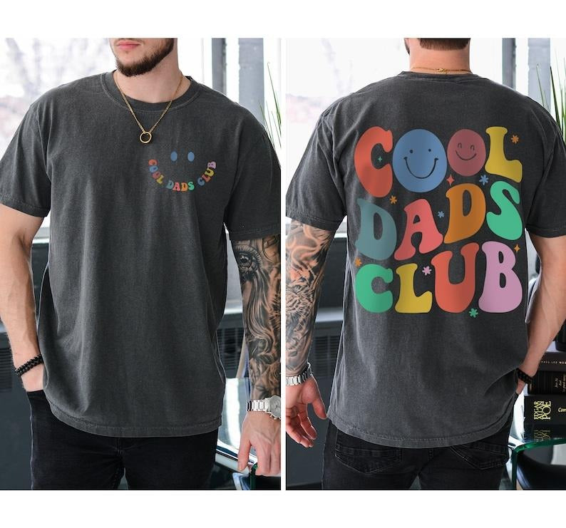 Cool Dads Club sweatShirt, Birthday Gift for Dad, Cool Dads Club Sweatshirt, Funny Dad Crewneck, Gift for Dad, Father's...