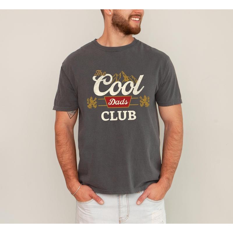 Cool Dads Club, Beer, Retro, The Man, The Myth, The Legend, Father's Day, Father Tshirt, Women's Comfort Color Tee,...