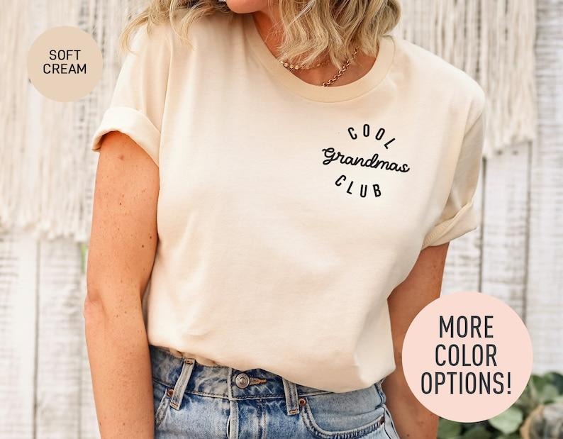Cool Grandmas Club Shirt, Mother's Day Shirt, Best Nana Shirt, Cool Grandma Shirt, Granny Shirt, Gift