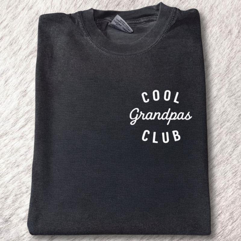 Cool Grandpas Club Shirt, Father's Day Shirt, Best Grandpa Shirt, Cool Grandpa Shirt, Gramps Shirt, Gift