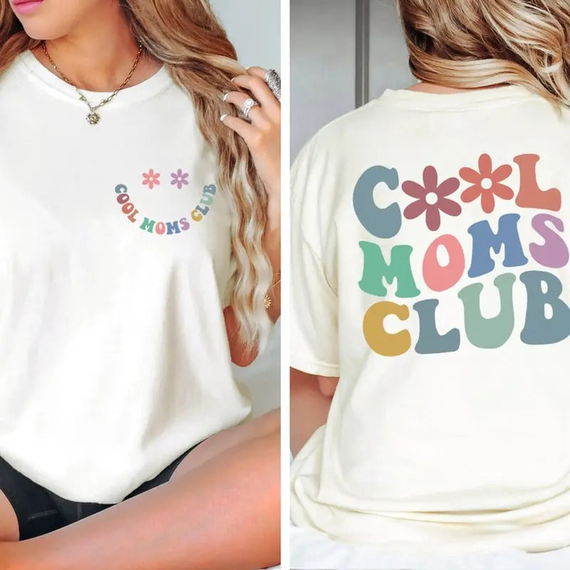 Cool Moms Club Shirt, Gift For Mom, Funny Mom Shirt, Mother's day shirt Hoodie Sweatshirt | PrintMintTees.com