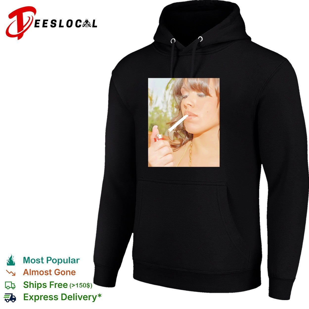 Cool Sienna west smoking retro shirt